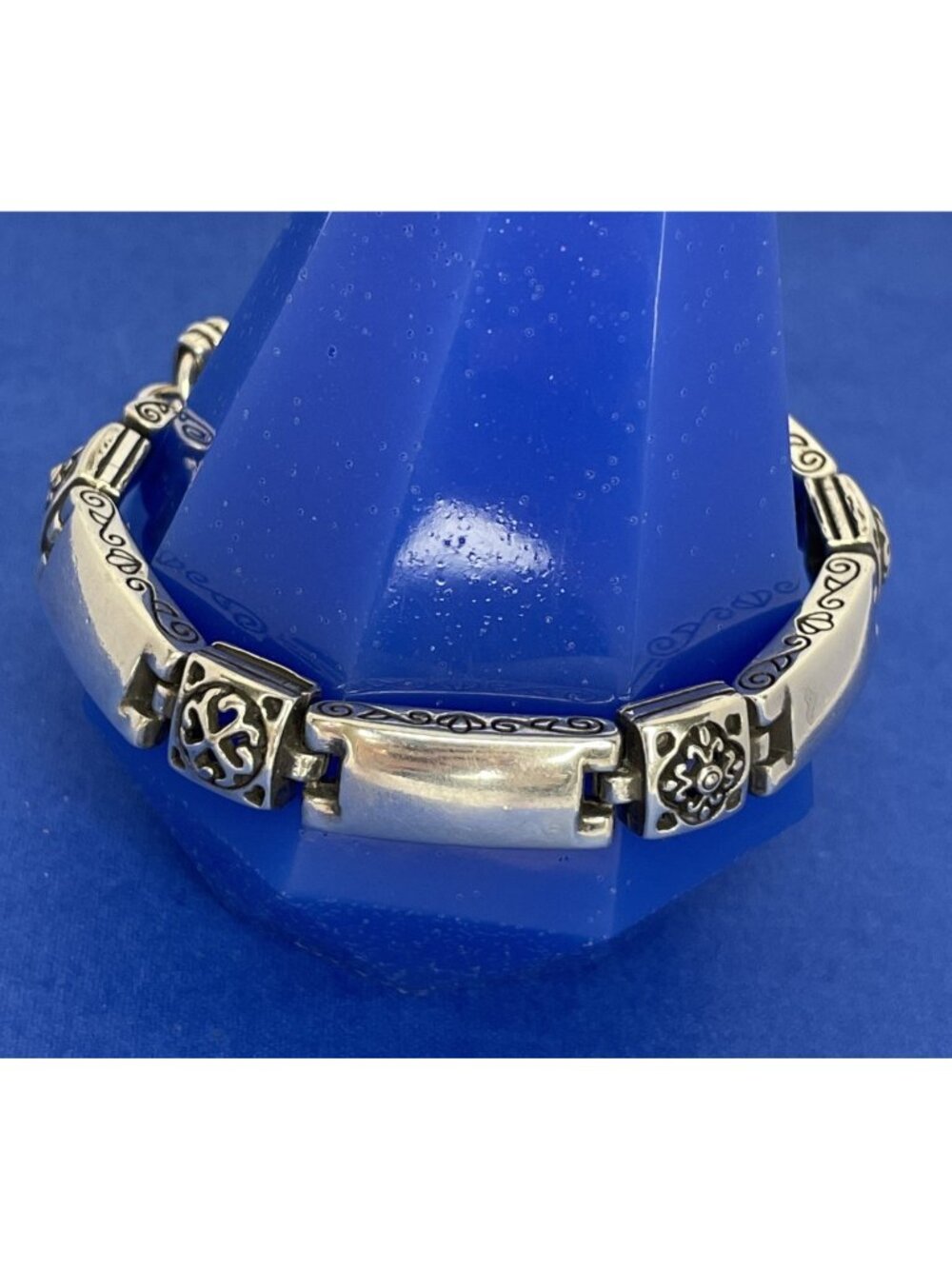 Brighton Tribeca Silver-Tone Linked Bracelet Retired